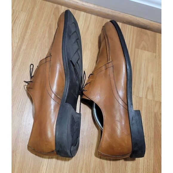 Allen Edmonds Park Avenue Walnut Cap-Toe Lace Up Balmoral Dress Shoes 13 main image 8